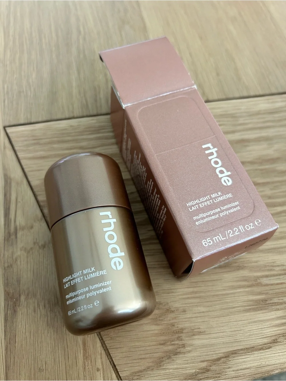 New Rhode Highlight Milk 04 Pearly Rich Bronze
